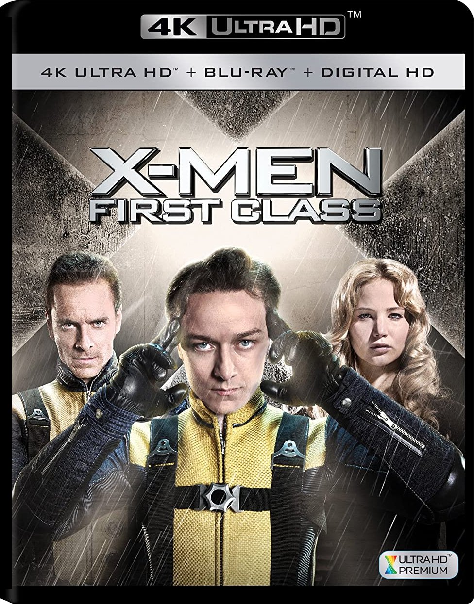 X-Men: First Class 2011 (4K ULTRA HD + BLURAY)